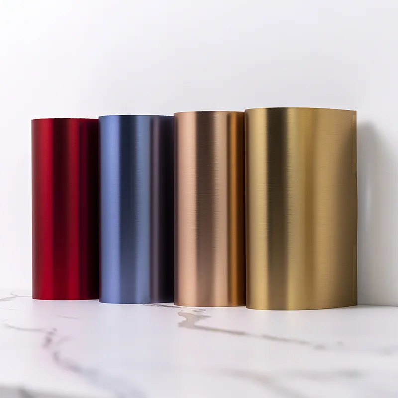 PET metalezko ehundura banbu-zuntzezko horma-panela sendoa